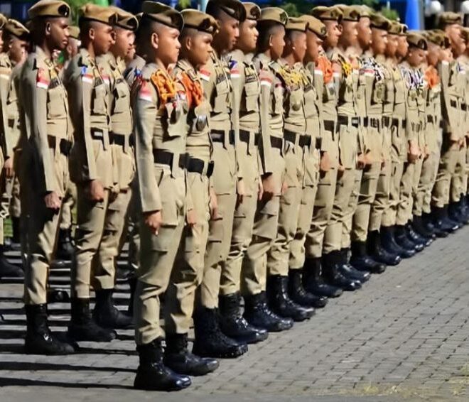 Pelantikan Pamong Praja IPDN Angkatan 31 di Kampus IPDN Jatinangor